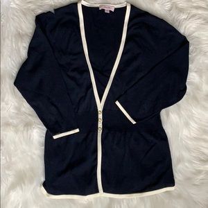 Laurel vintage navy cardigan